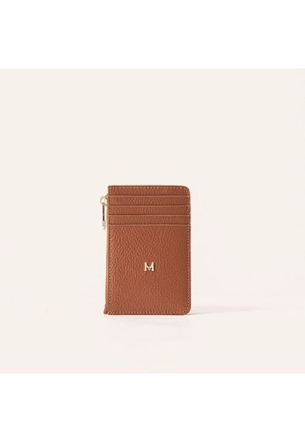 Tarjetero 8 Tarjetas Con Zip Castaño Sur Tarjetero 8 Tarjetas Con Zip Castaño Sur