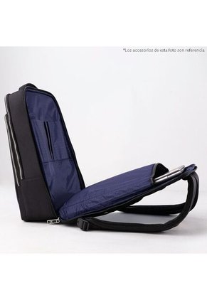 Morral Cuadrado Cairo Negro Platinum Morral Cuadrado Cairo Negro Platinum