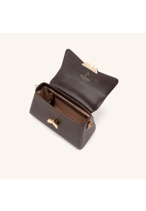 Bolso De Mano Alma Con Cadena Capuchino Mariposas Bolso De Mano Alma Con Cadena Capuchino Mariposas