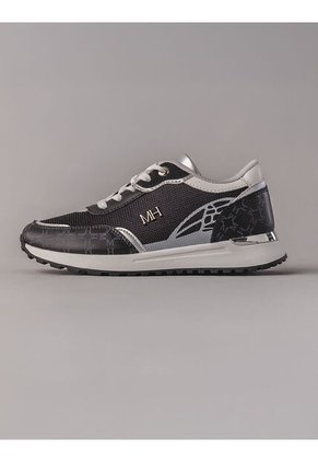 Tenis Delta Negro Plata Tenis Delta Negro Plata Talla 39