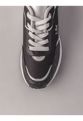 Tenis Delta Negro Plata Tenis Delta Negro Plata Talla 39