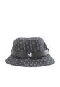 Sombrero Pescador Palenque Negro Milliner Sombrero Pescador Palenque Negro Milliner Talla S de Mario Hernández