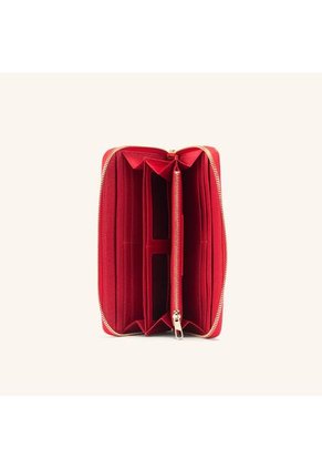 Billetera Marcia Coral Rojo Granate Billetera Marcia Coral Rojo Granate