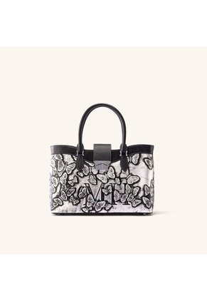 Tote Carlota Platino Mariposas Tote Carlota Platino Mariposas