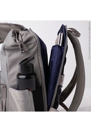Morral Con Tapa Tunez Gris Platinum Morral Con Tapa Tunez Gris Platinum