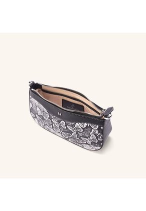 Manos Libres Pouch Bluma Lt Platino Mariposas Manos Libres Pouch Bluma Lt Platino Mariposas