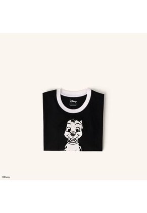 Camiseta Lucky Negro Dálmatas Camiseta Lucky Negro Dálmatas Talla XL