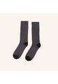 Medias Acanaladas Extrafina Gris MH Socks de Mario Hernández
