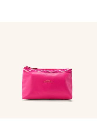 Cosmetiquero Mediano Fucsia Caña Flecha Cosmetiquero Mediano Fucsia Caña Flecha Mario Hernández