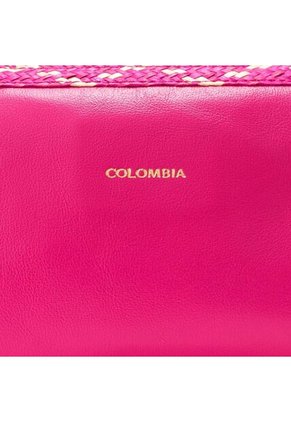 Cosmetiquero Mediano Fucsia Caña Flecha Cosmetiquero Mediano Fucsia Caña Flecha