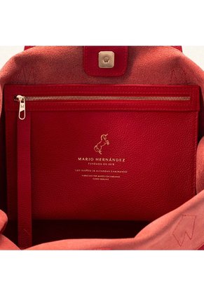 Tote Deluxe Rojo Solon Hernández