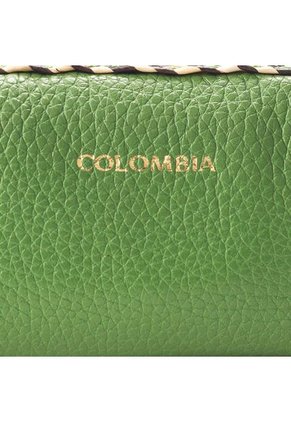 Monedero Verde Caña Flecha Monedero Verde Caña Flecha