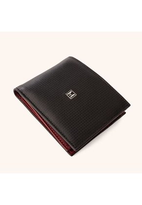 Billetera Extraplana Con Inserto Negro Vinotinto Porto Billetera Extraplana Con Inserto Negro Vinotinto Porto