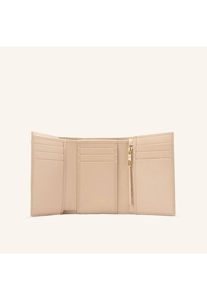 Billetera Tamara Mediana Crema Mixtura