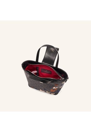 Tote Alas Mini Negro Lt Primario Mariposas