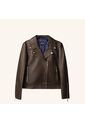Chaqueta Biker Agata Café Gema MH Chaqueta Biker Agata Café Gema MH Talla 10 de Mario Hernández