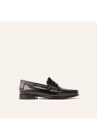 Mocasín Leal Negro Premium Mocasín Leal Negro Premium Talla 43 Mario Hernández