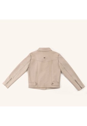 Chaqueta Biker Selene Marfíl Portugal Chaqueta Biker Selene Marfíl Portugal Talla 2