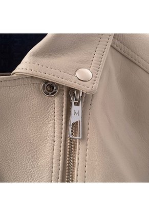 Chaqueta Biker Selene Marfíl Portugal Chaqueta Biker Selene Marfíl Portugal Talla 2