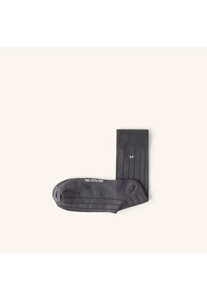 Medias Acanaladas Extrafina Humo MH Socks Medias Acanaladas Extrafina Humo MH Socks