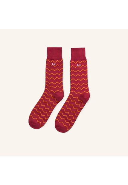 Medias Vega Esencial Magenta Naranja MH Socks