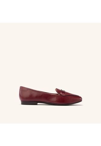 Mocasín Luciana Carmesí MH Mocs Mocasín Luciana Carmesí MH Mocs Talla 38 Mario Hernández