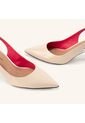 Tacones Capital Con Correa Beige Blanco Glamour Tacones Capital Con Correa Beige Blanco Glamour Talla 38 de Mario Hernández