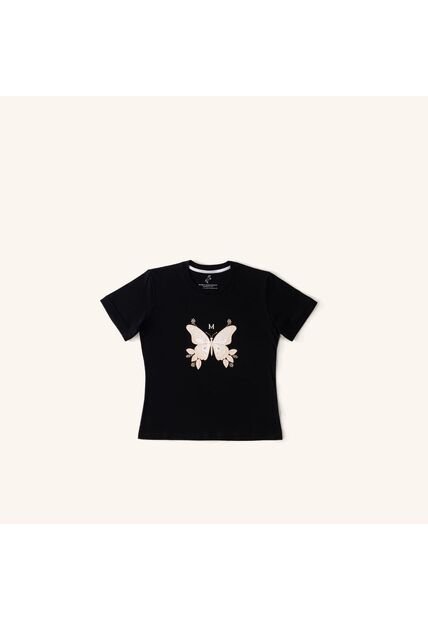 Camiseta Alas Negro Tierra Arriba Camiseta Alas Negro Tierra Arriba Talla L
