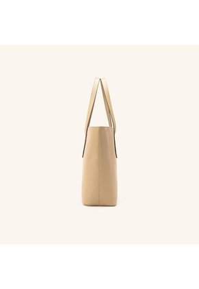 Tote Alas Mediano Taupe Coral Tote Alas Mediano Taupe Coral