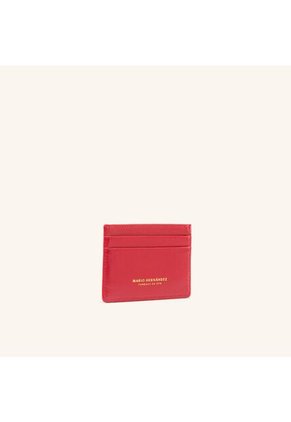 Tarjetero Plano Coral Rojo Granate Tarjetero Plano Coral Rojo Granate