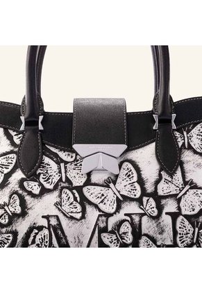 Tote Carlota Platino Mariposas Tote Carlota Platino Mariposas