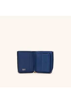 Billetera Zip Light Pequeña Azul Sarah Billetera Zip Light Pequeña Azul Sarah