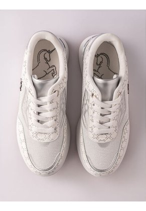 Tenis Aura Plata Tenis Aura Plata Talla 34