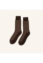 Medias Tiza Esencial Café MH Socks de Mario Hernández