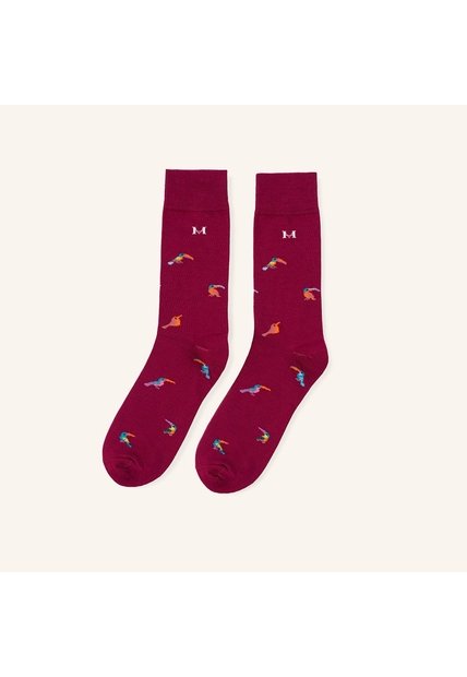 Medias Pluma Magenta MH Socks