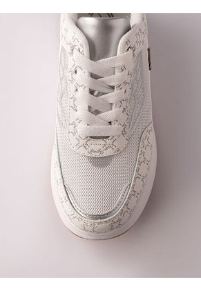 Tenis Aura Plata Tenis Aura Plata Talla 34