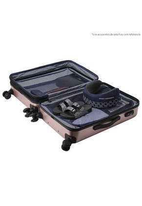 Maleta Mediana Expandible 24" Rosa Metálico Imperial Maleta Mediana Expandible 24" Rosa Metálico Imperial