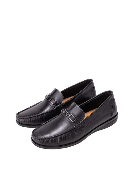 Mocasín Cadiz Negro MH Mocs Mocasín Cadiz Negro MH Mocs Talla 42
