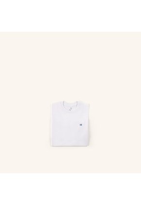 Camiseta Leal Blanco Naval Tierra Arriba Camiseta Leal Blanco Naval Tierra Arriba Talla XL