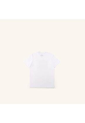 Camiseta Trama Blanco Tierra Arriba Camiseta Trama Blanco Tierra Arriba Talla S