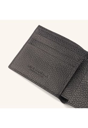 Billetera Extraplana Mario Negro Sombra Billetera Extraplana Mario Negro Sombra