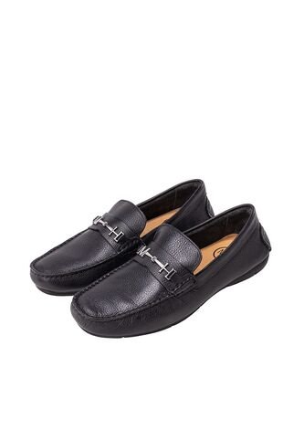 Mocasín Carreño Negro MH Mocs Mocasín Carreño Negro MH Mocs Talla 44 Mario Hernández