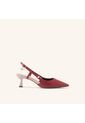 Tacones Bautista Rojo Nude Brisabonita Tacones Bautista Rojo Nude Brisabonita Talla 35 de Mario Hernández