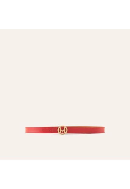 Cinturón Casual Monograma Circular Caramelo Rojo Cayena Cinturón Casual Monograma Circular Caramelo Rojo Cayena Talla L