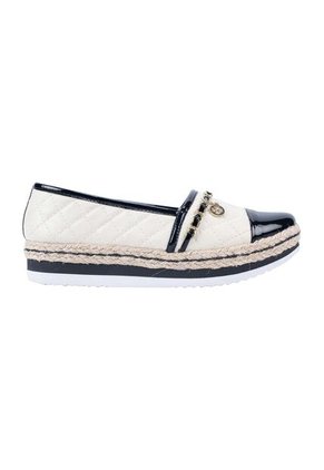 Baletas Yute Chia Blanco Negro Julia Baletas Yute Chia Blanco Negro Julia Talla 36