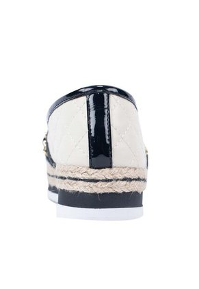 Baletas Yute Chia Blanco Negro Julia Baletas Yute Chia Blanco Negro Julia Talla 36