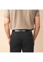 Cinturón Casual Monograma Doble Faz Negro Brillante Café Cinturón Casual Monograma Doble Faz Negro Brillante Café Talla M de Mario Hernández