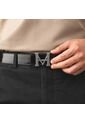 Cinturón Casual Monograma Doble Faz Negro Brillante Café Cinturón Casual Monograma Doble Faz Negro Brillante Café Talla M de Mario Hernández