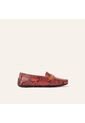 Mocasín Sofia Pitón Rojo MH Mocs Mocasín Sofia Pitón Rojo MH Mocs Talla 39 de Mario Hernández