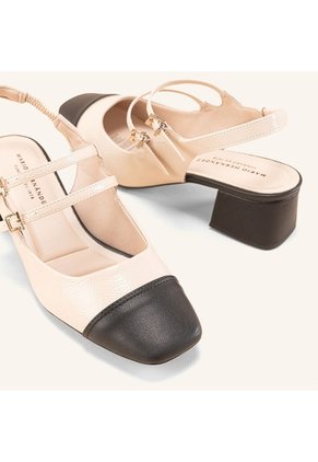 Tacones Bonaire Beige Negro Brisabonita Tacones Bonaire Beige Negro Brisabonita Talla 36